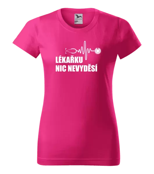 Dámské tričko Lékařku nic nevyděsí
