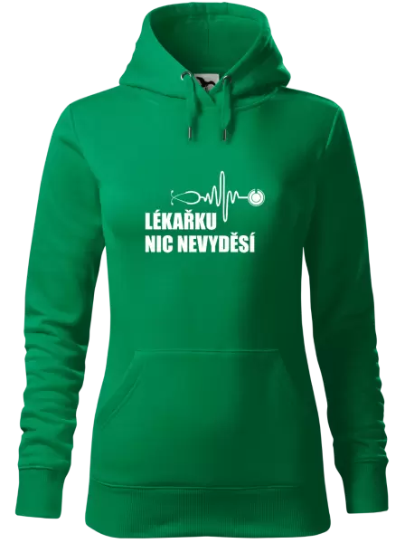 Dámská mikina Lékařku nic nevyděsí