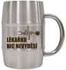 Nerezový chladicí půllitr Lékařku nic nevyděsí