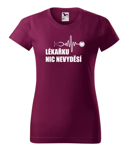 Dámské tričko Lékařku nic nevyděsí