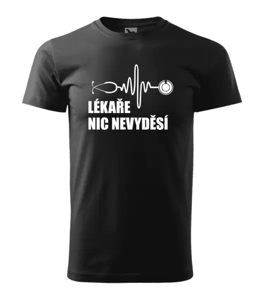 Pánské tričko Lékaře nic nevyděsí