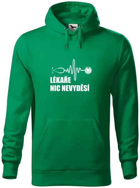 Pánská mikina Lékaře nic nevyděsí