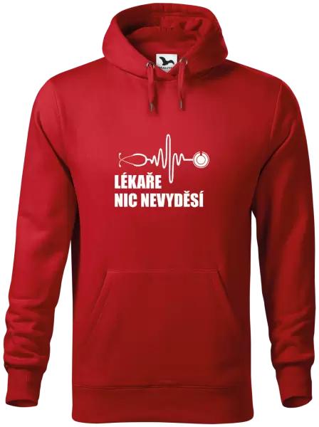Pánská mikina Lékaře nic nevyděsí