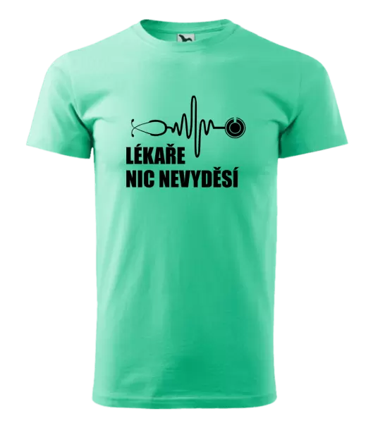 Pánské tričko Lékaře nic nevyděsí