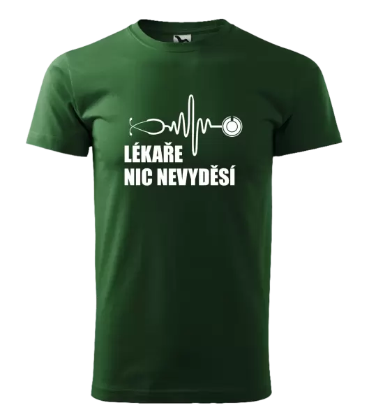 Pánské tričko Lékaře nic nevyděsí