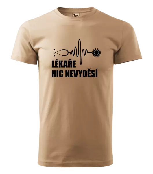 Pánské tričko Lékaře nic nevyděsí