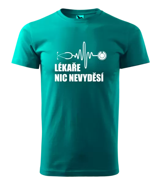 Pánské tričko Lékaře nic nevyděsí