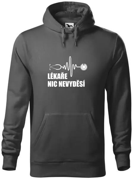 Pánská mikina Lékaře nic nevyděsí