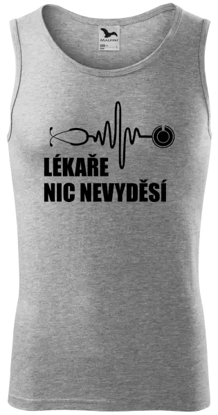 Pánské tílko Lékaře nic nevyděsí
