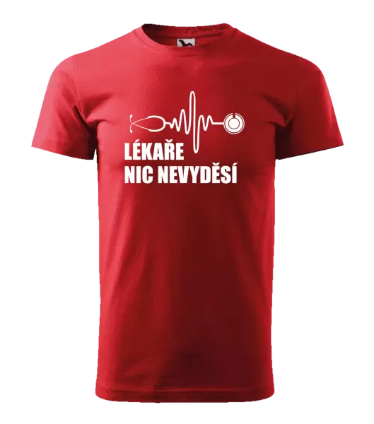 Pánské tričko Lékaře nic nevyděsí