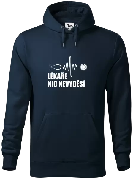 Pánská mikina Lékaře nic nevyděsí