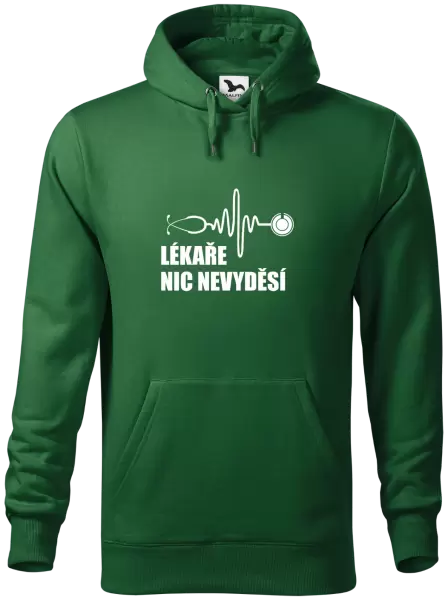 Pánská mikina Lékaře nic nevyděsí