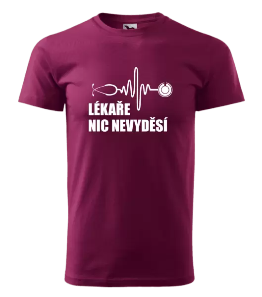 Pánské tričko Lékaře nic nevyděsí