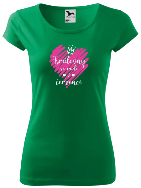 Dámské tričko Královny se rodí ...