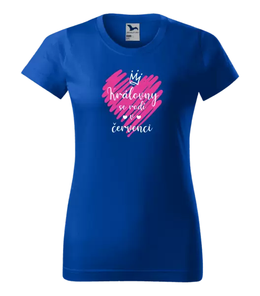 Dámské narozeninové tričko Královny se rodí ...