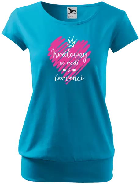 Dámské tričko Královny se rodí ...