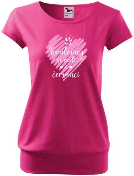 Dámské tričko Královny se rodí ...