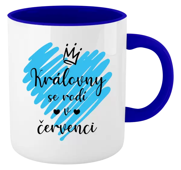 Hrnek Královny se rodí ...
