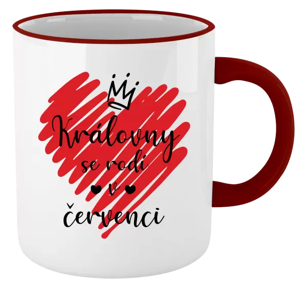 Hrnek Královny se rodí ...