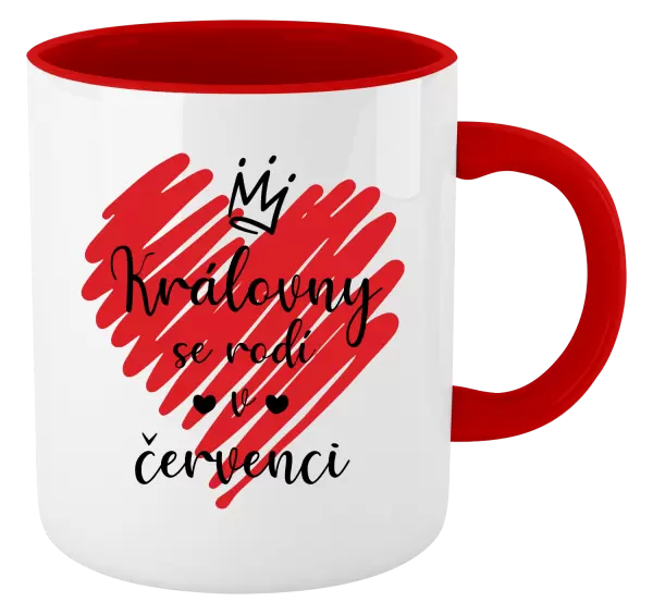 Hrnek Královny se rodí ...