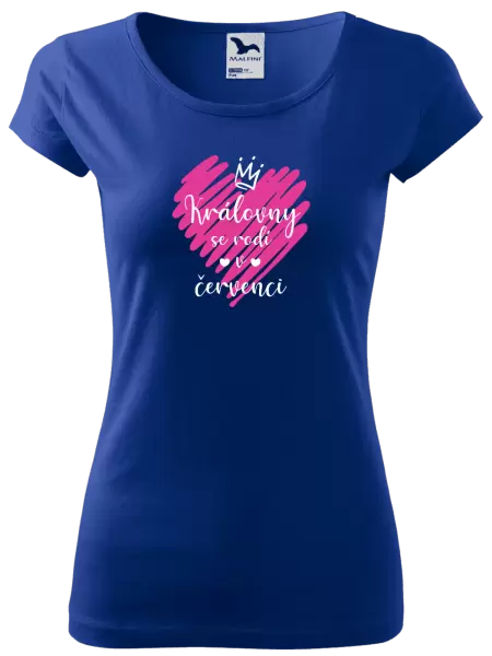 Dámské tričko Královny se rodí ...