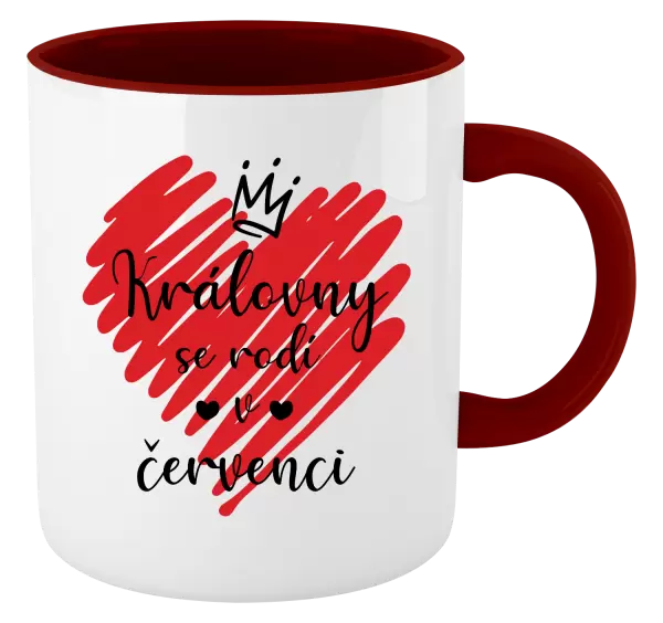 Hrnek Královny se rodí ...