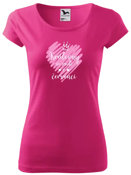 Dámské tričko Královny se rodí ...