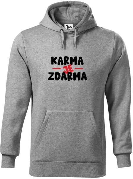 Pánská mikina Karma je zdarma