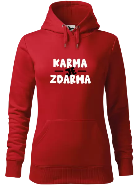 Dámská mikina Karma je zdarma