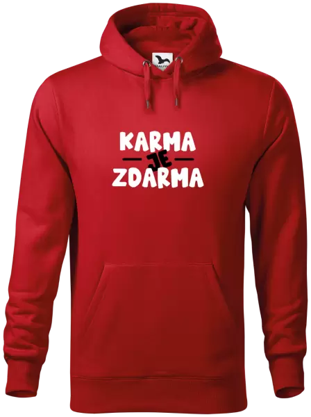 Pánská mikina Karma je zdarma