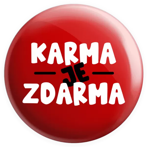 Placka Karma je zdarma