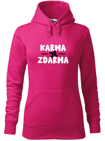 Dámská mikina Karma je zdarma