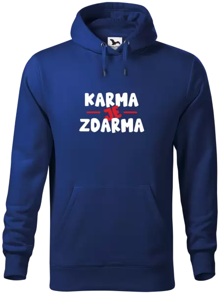 Pánská mikina Karma je zdarma