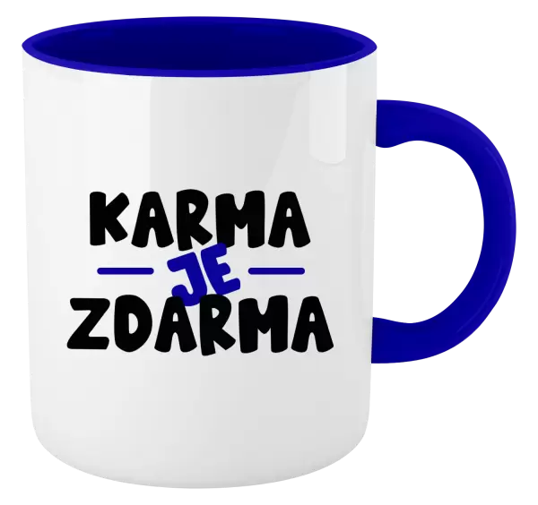Hrnek Karma je zdarma