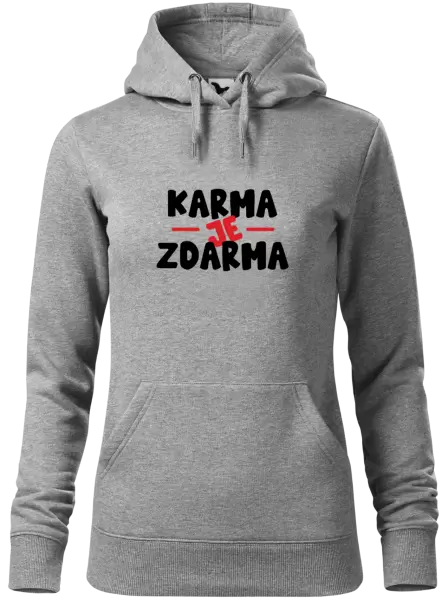Dámská mikina Karma je zdarma