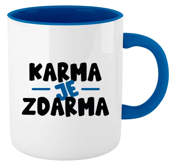 Hrnek Karma je zdarma