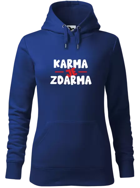 Dámská mikina Karma je zdarma