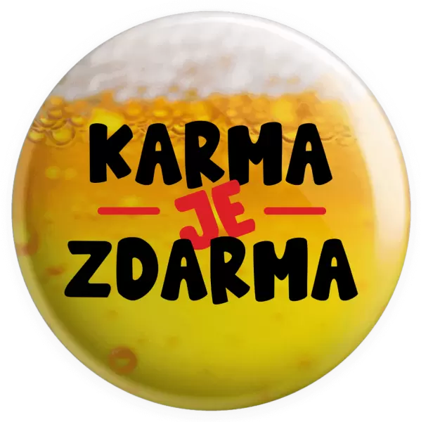 Placka Karma je zdarma
