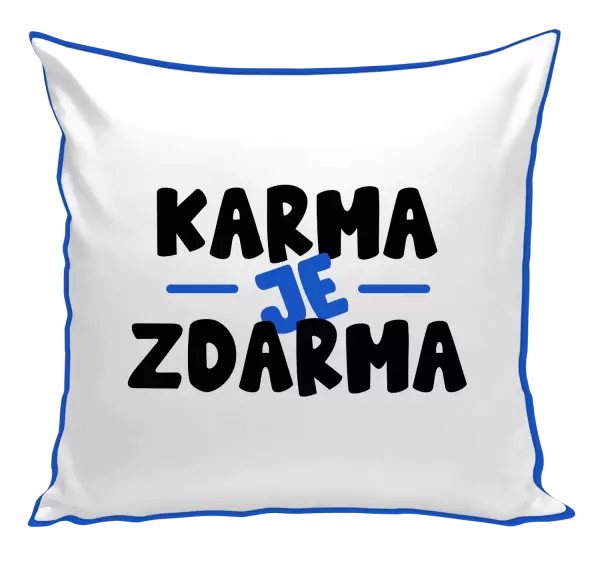 Polštář Karma je zdarma