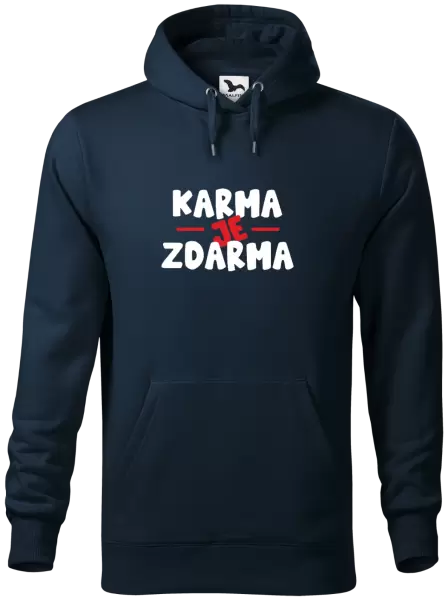 Pánská mikina Karma je zdarma