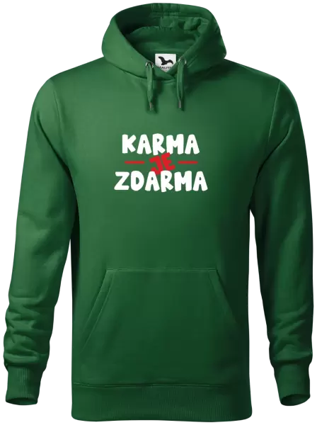 Pánská mikina Karma je zdarma