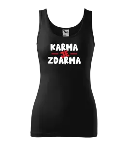 Dámské tílko Karma je zdarma