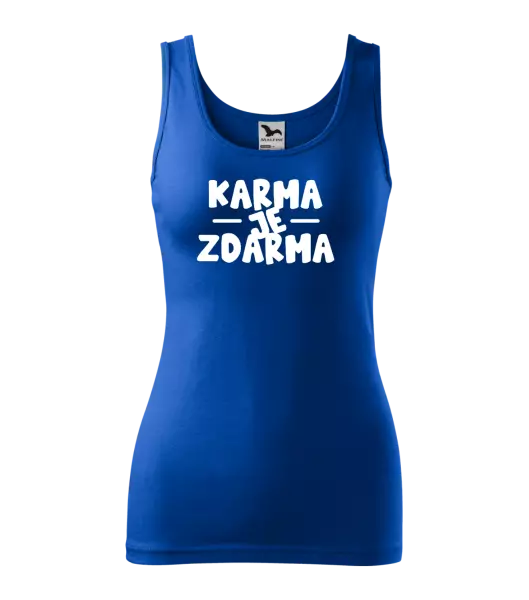 Dámské tílko Karma je zdarma