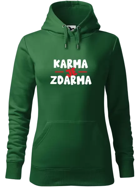 Dámská mikina Karma je zdarma