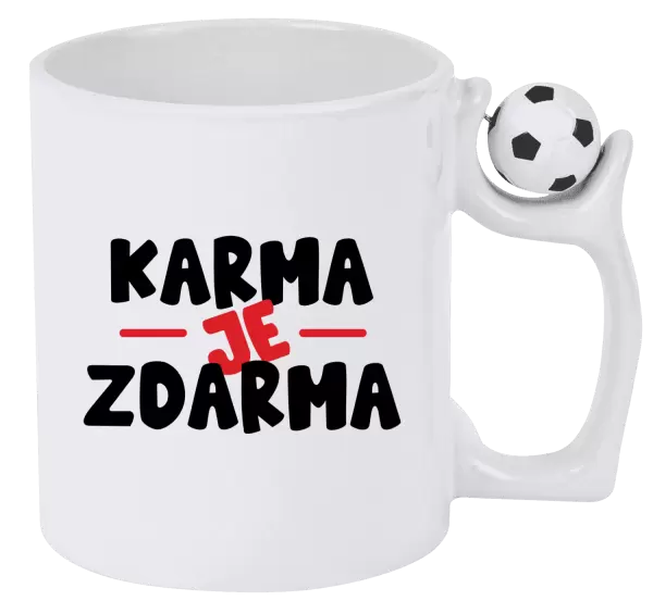 Hrnek Karma je zdarma