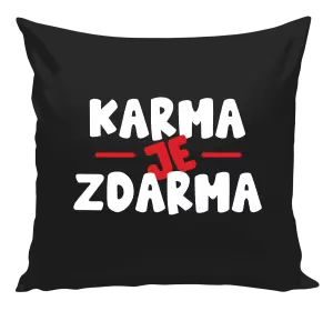 Polštář Karma je zdarma