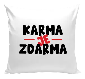 Polštář Karma je zdarma