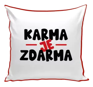 Polštář Karma je zdarma