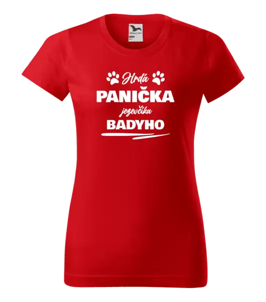 Dámské tričko Hrdá panička