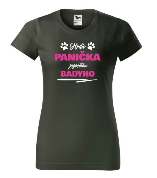 Dámské tričko Hrdá panička